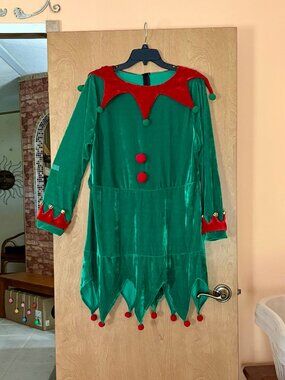 Like new Women large Elf costume